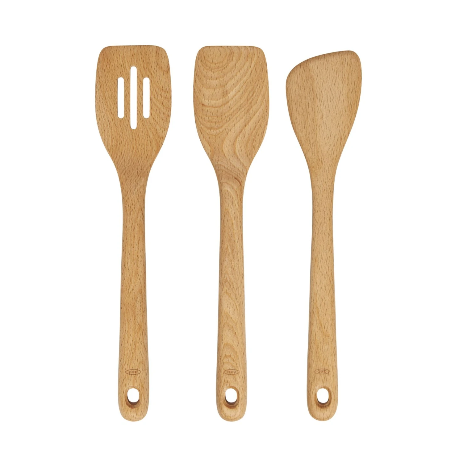 3-Piece Wooden Turner Set 1 3-Piece Wooden Turner Set