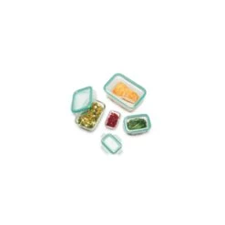 OXO Good Grips 8 Piece Smart Seal Glass Rectangle Container Set