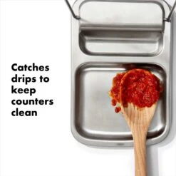 Stainless Steel Spoon Rest With Lid Holder -Cutlery Shop 13311700 8a 1