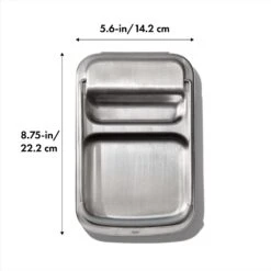 Stainless Steel Spoon Rest With Lid Holder -Cutlery Shop 13311700 dim 1