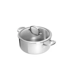 Stainless Steel Pro 5 Qt Casserole + Cover
