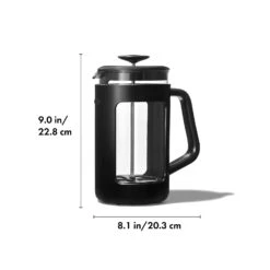 Brew Venture French Press - 8 Cup -Cutlery Shop brew 11344700 venturefrenchpress apdp 01 dim