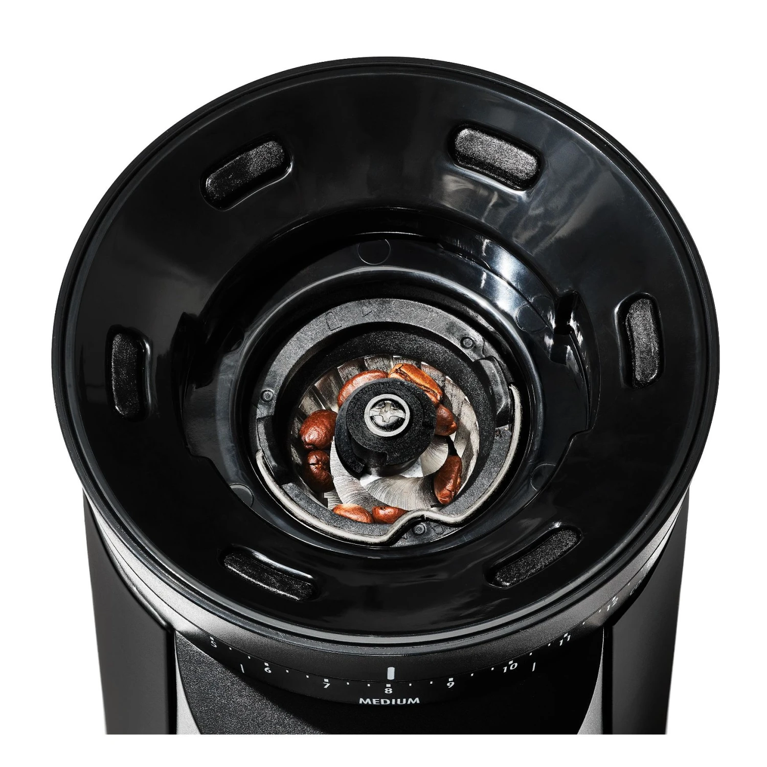 Conical Burr Coffee Grinder - Matte Black 3 Conical Burr Coffee Grinder - Matte Black - Image 3