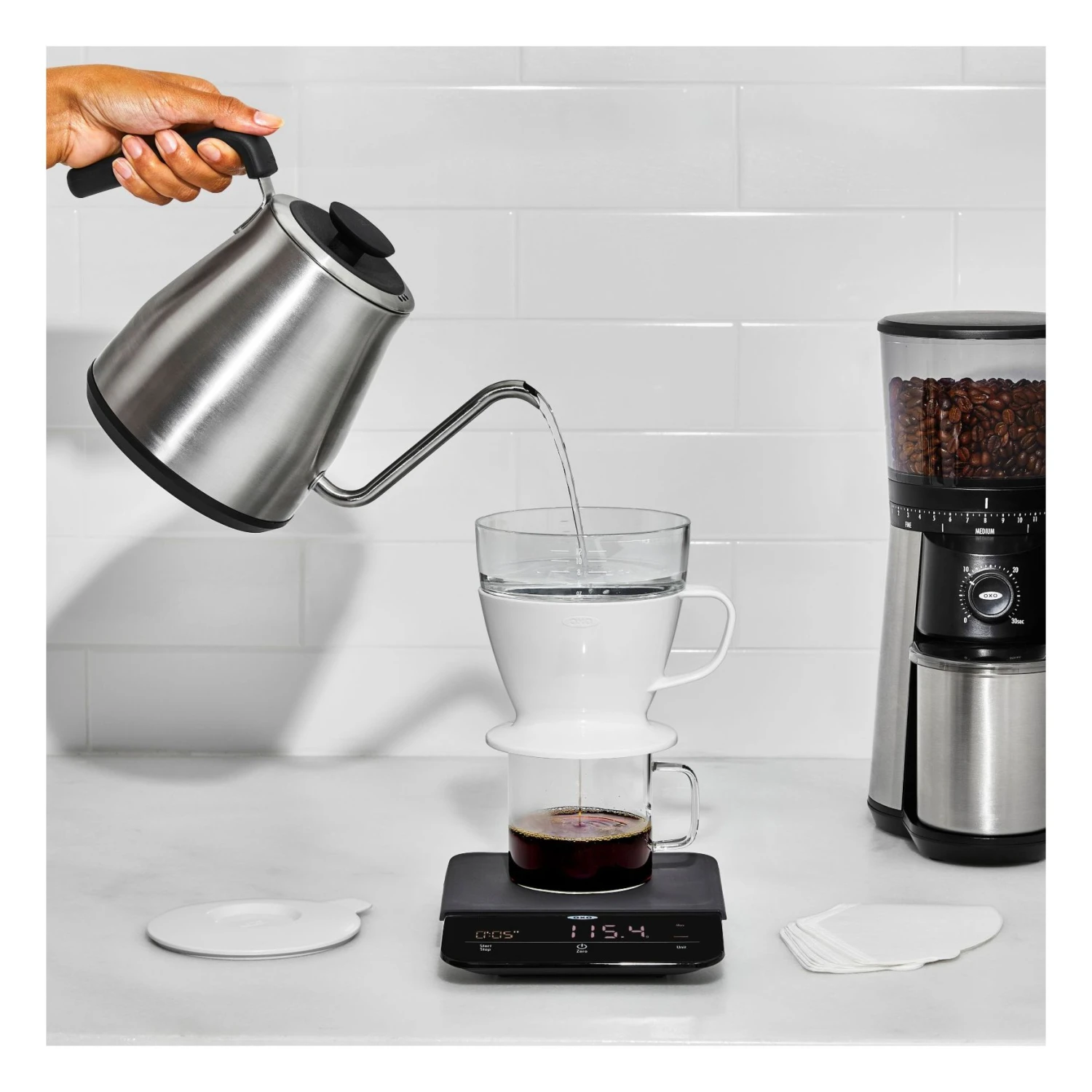 Adjustable Temperature Pour-Over Kettle 7 Adjustable Temperature Pour-Over Kettle - Image 7