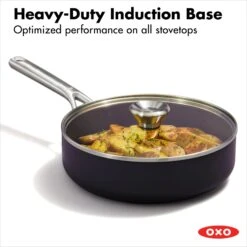 OXO Professional Sauté Pan 3qt -Cutlery Shop cc004743 001 7