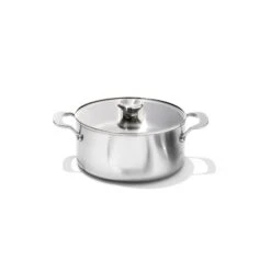 OXO Tri-Ply Stainless Non-Stick Mira Series 5.2 Qt Casserole With Lid