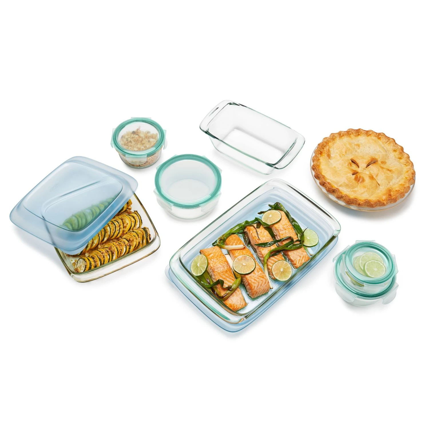 14-Piece Glass Bake, Serve & Store Set 3 14-Piece Glass Bake, Serve & Store Set - Image 3