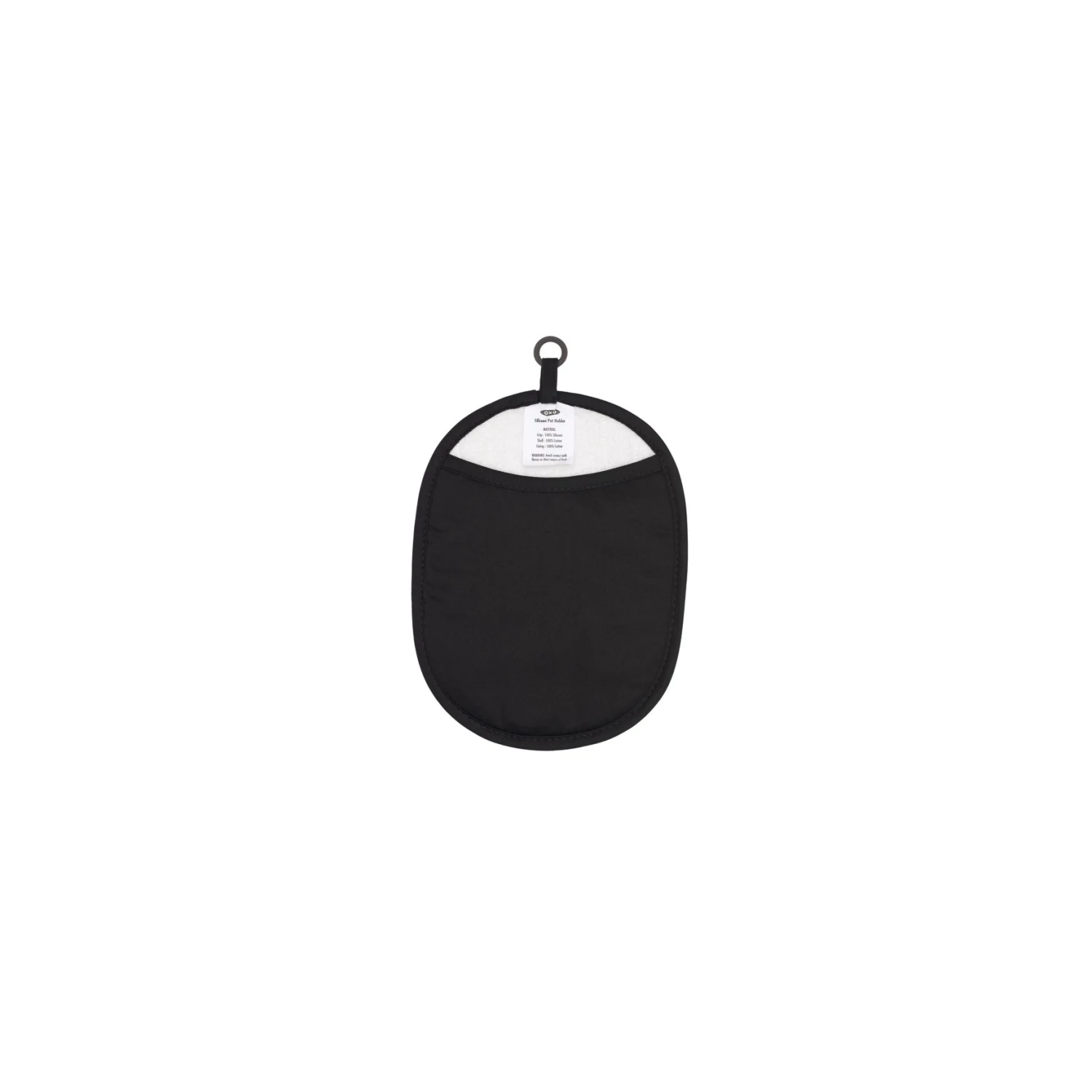 Silicone Pot Holder - Black 1 Silicone Pot Holder - Black