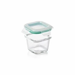 4 Piece Smart Seal Glass Mini Square Container Set 5 4 Piece Smart Seal Glass Mini Square Container Set -Cutlery Shop gg 11230300 5 1