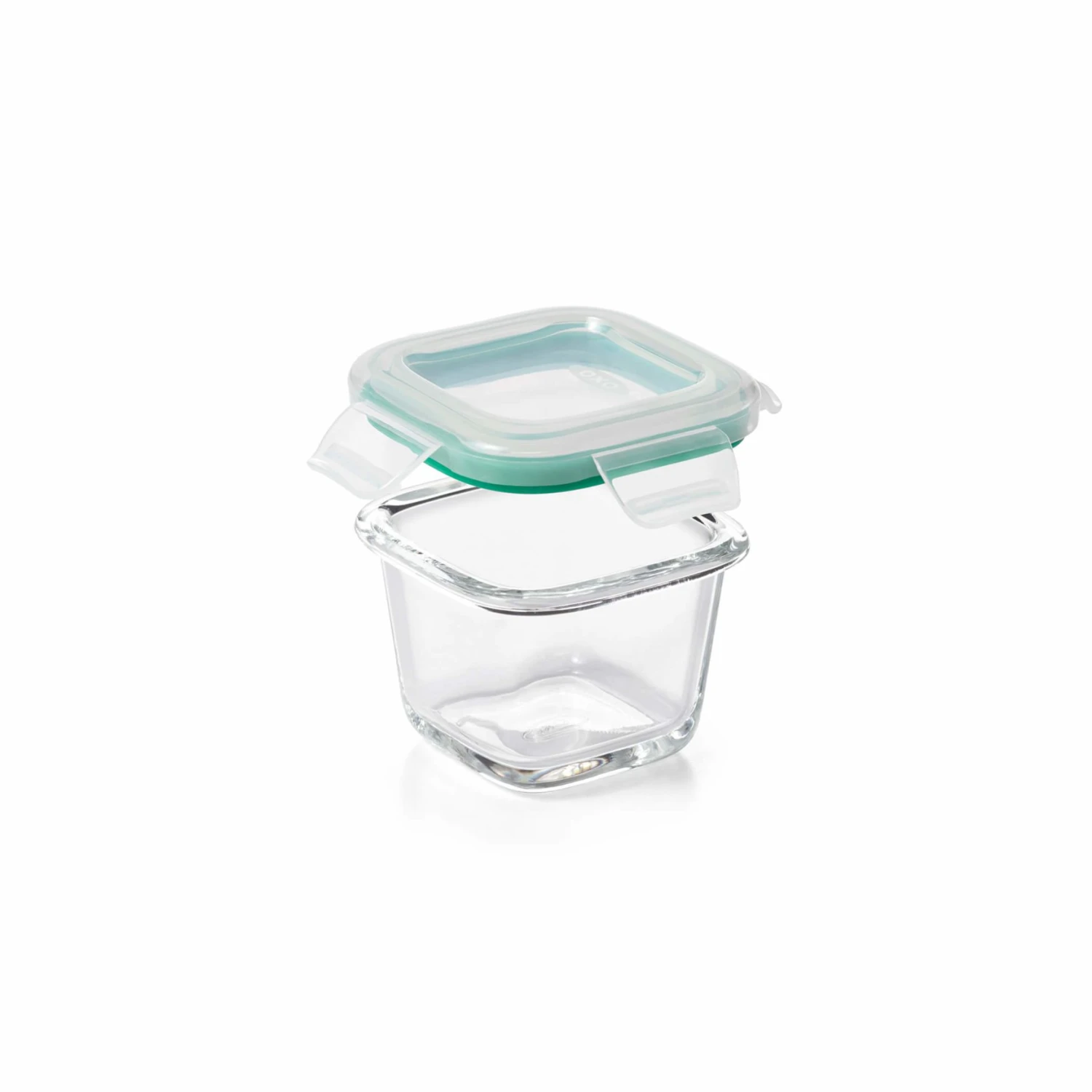 4 Piece Smart Seal Glass Mini Square Container Set 3 4 Piece Smart Seal Glass Mini Square Container Set - Image 3