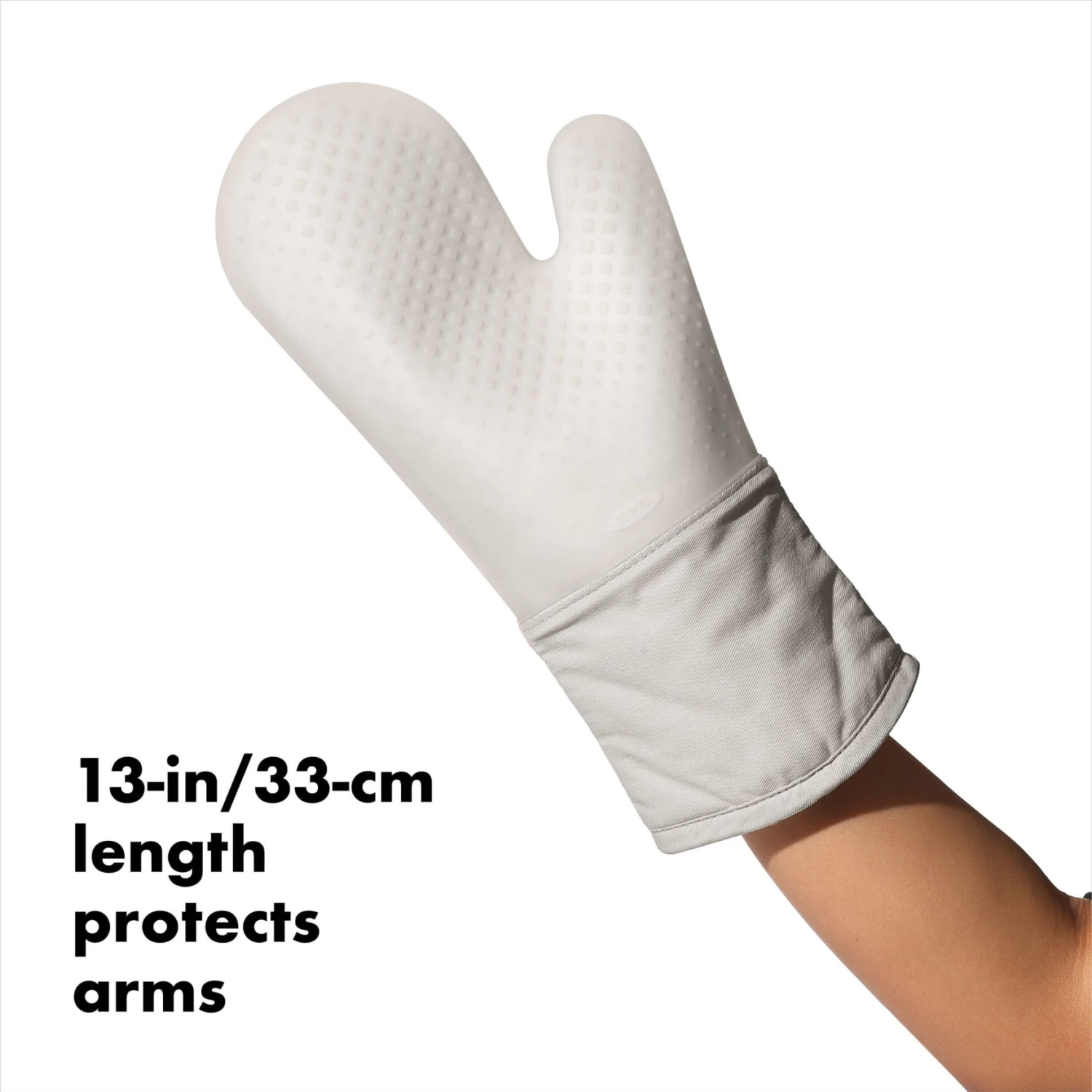 Silicone Oven Mitt - Oat 3 Silicone Oven Mitt - Oat - Image 3