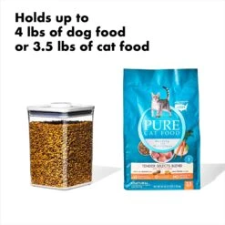 OXO Good Grips Pet POP Container – 4.4 Qt/4.2 L With Scoop -Cutlery Shop gg 11332700 8