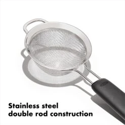 OXO Good Grips 3 In./7.6 Cm Mini Strainer -Cutlery Shop gg 1136000 8a