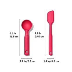 Silicone Cookie Scoop & Small Spatula Set -Cutlery Shop gg 11380300 scoopandspatulaset apdp 01 dim