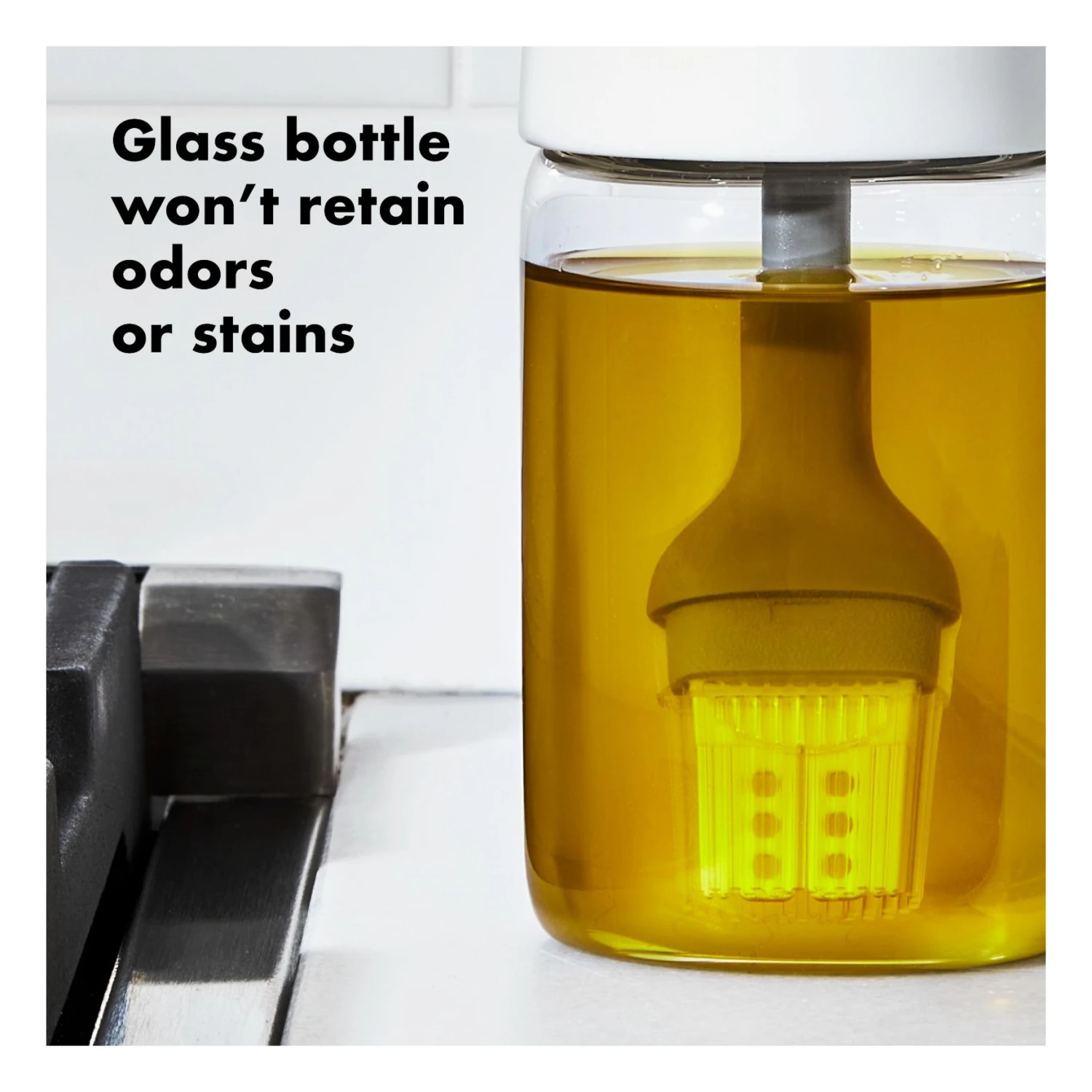 Glass Oil Bottle And Silicone Brush Set 5 Glass Oil Bottle And Silicone Brush Set - Image 5