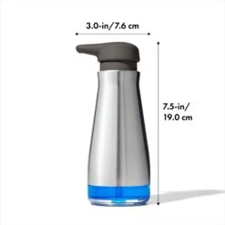 Stainless Steel Soap Dispenser -Cutlery Shop gg 13273700 8dim 1