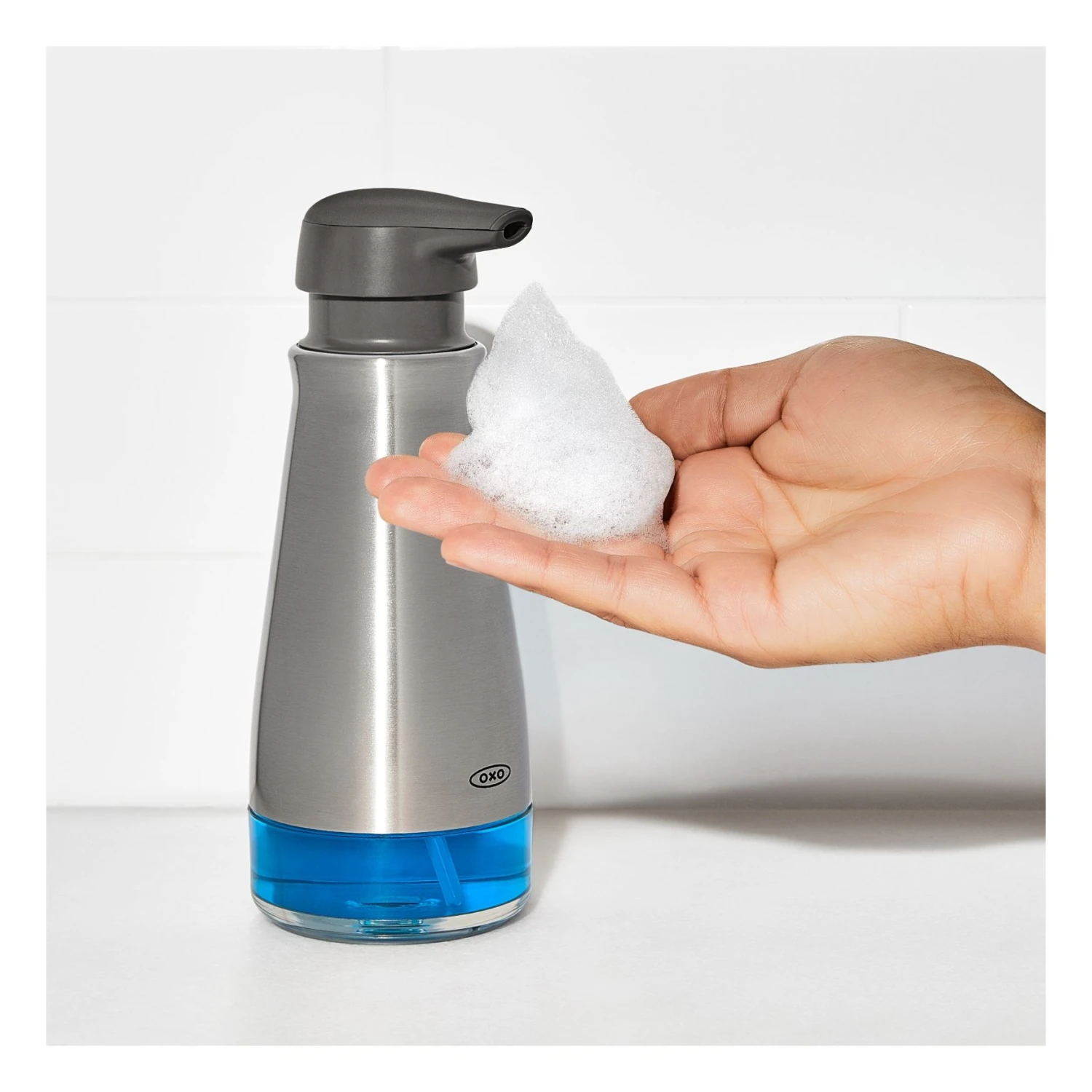 Stainless Steel Foaming Soap Dispenser 9 Stainless Steel Foaming Soap Dispenser - Image 9