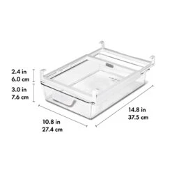OXO Good Grips Refrigerator Undershelf Drawer 10 In 29 OXO Good Grips Refrigerator Undershelf Drawer 10 In -Cutlery Shop gg 13346800 14inundershelfdrawer apdp 01 dim