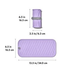 Hot Styling Tool Mat - Lavender -Cutlery Shop gg 13361900 hottoolmatlavender apdp 01 dim