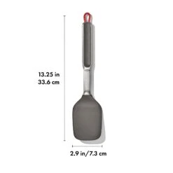 OXO Outdoor Silicone Camp Stove Turner -Cutlery Shop odr 9108200 silicone turner apdp 01 dim