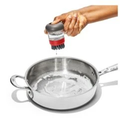 Outdoor Soap Dispensing Dish Brush With Storage Case -Cutlery Shop odr 9209700 soapdispensingbrush 10