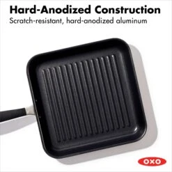 Non-Stick 11-Inch Grill Pan -Cutlery Shop oxo 11insqugrill ha 1
