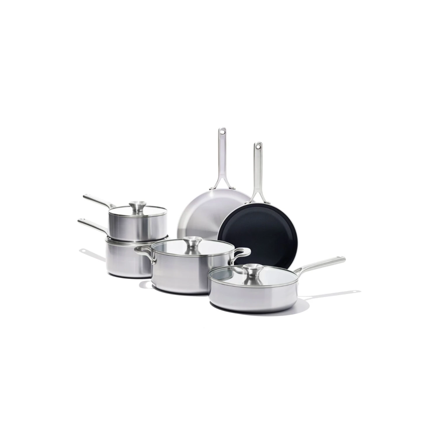 OXO Tri-Ply Stainless Mira Series 10-Piece Set 2 OXO Tri-Ply Stainless Mira Series 10-Piece Set - Image 2