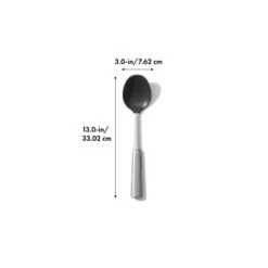 OXO Steel Silicone Cooking Spoon -Cutlery Shop stl 3120700 8dim