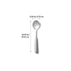 OXO Steel Serving Spoon -Cutlery Shop stl 3121000 8dim