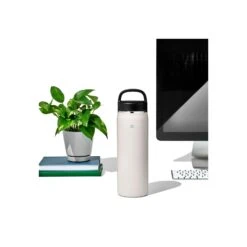 OXO Strive 40 Oz. Handled Water Bottle -Cutlery Shop str 11333500 insulatedhandle quartz 03 rgb