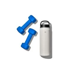 OXO Strive 40 Oz. Handled Water Bottle -Cutlery Shop str 11333500 insulatedhandle quartz 08 rgb