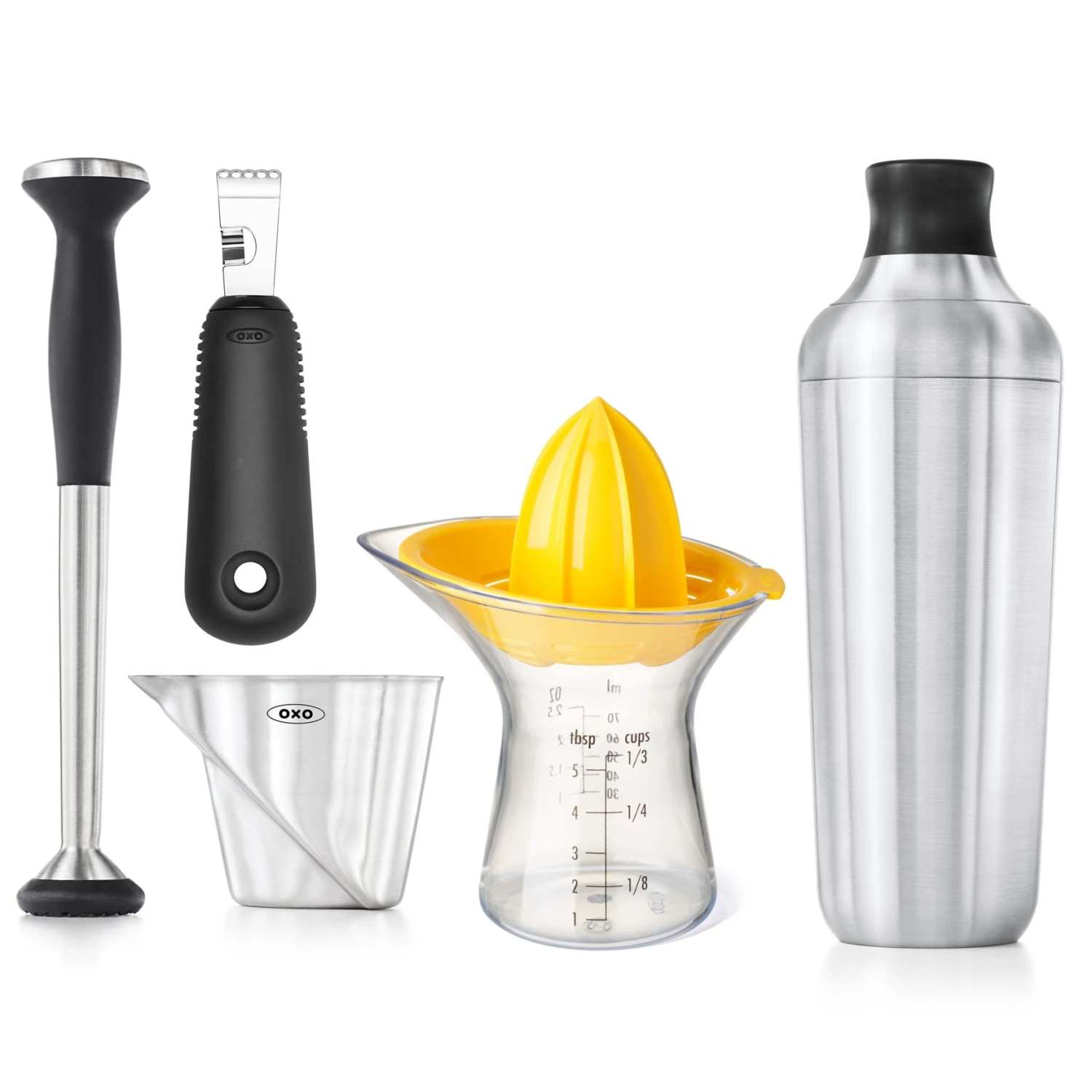 OXO 5-Piece Barware Set - Exclusive 1 OXO 5-Piece Barware Set - Exclusive